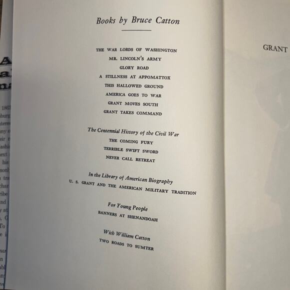 Grant Takes Command - Book by Bruce Catton - Picture 10 of 12